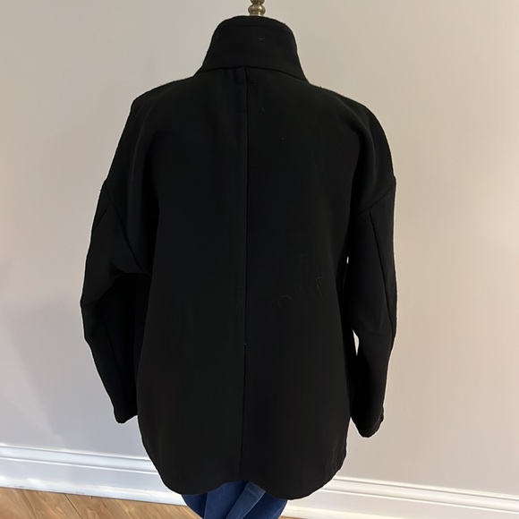 - Old navy black wool blend relaxed blazer / jacket size S - Picture 5 of 8